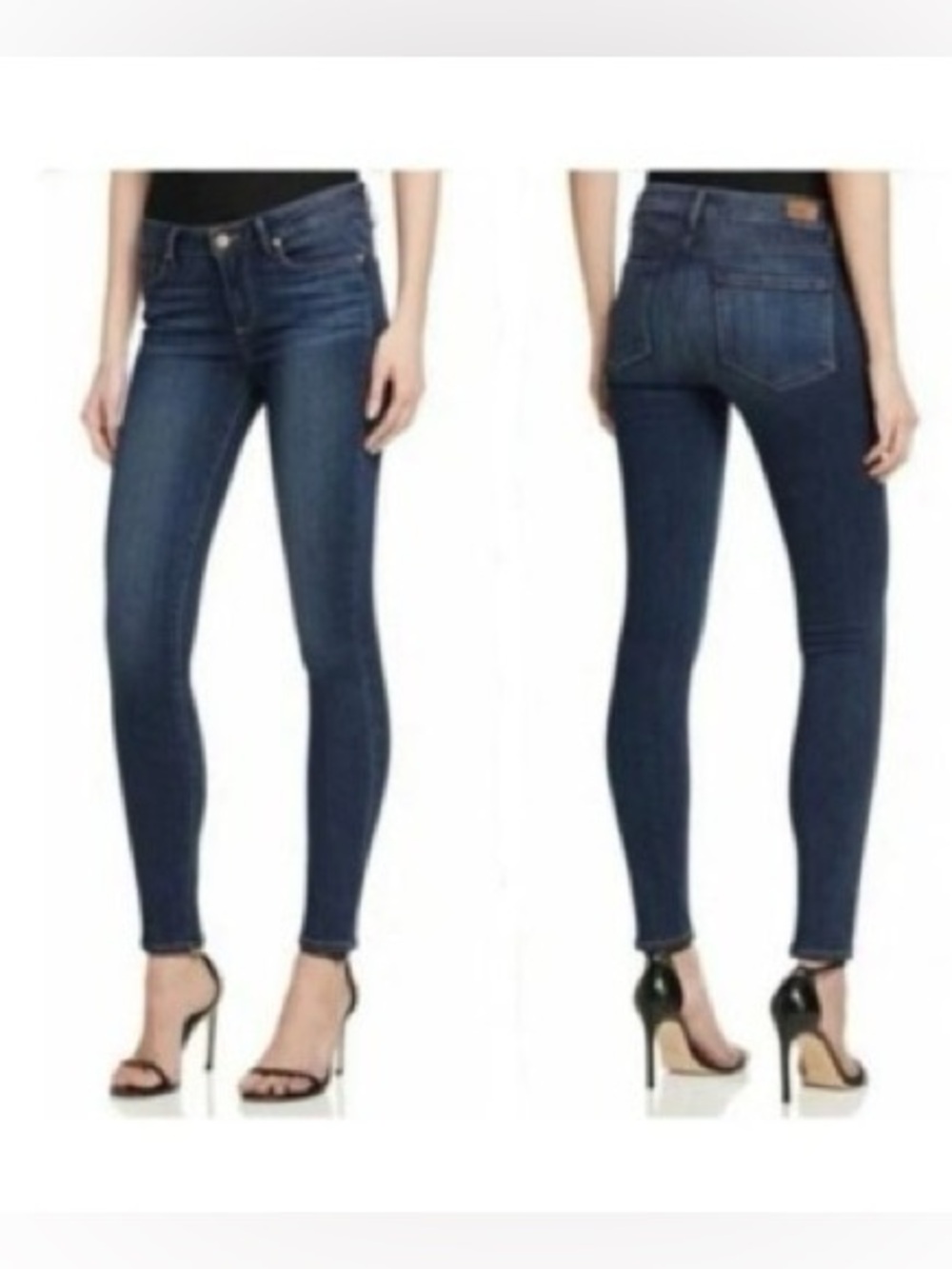 PAIGE Dark Wash Peg Skinny Jeans sz.26